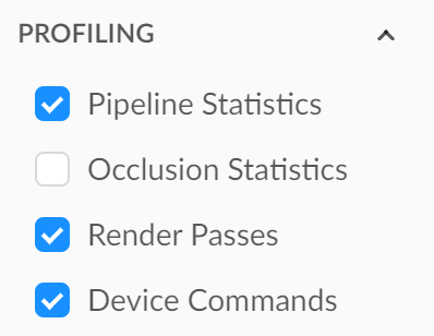 Profiling Options